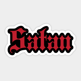 Satan Sticker